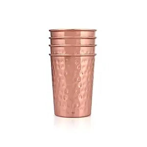 6.5L Pure Copper Water Dispenser with Tap & 4 Cup Set