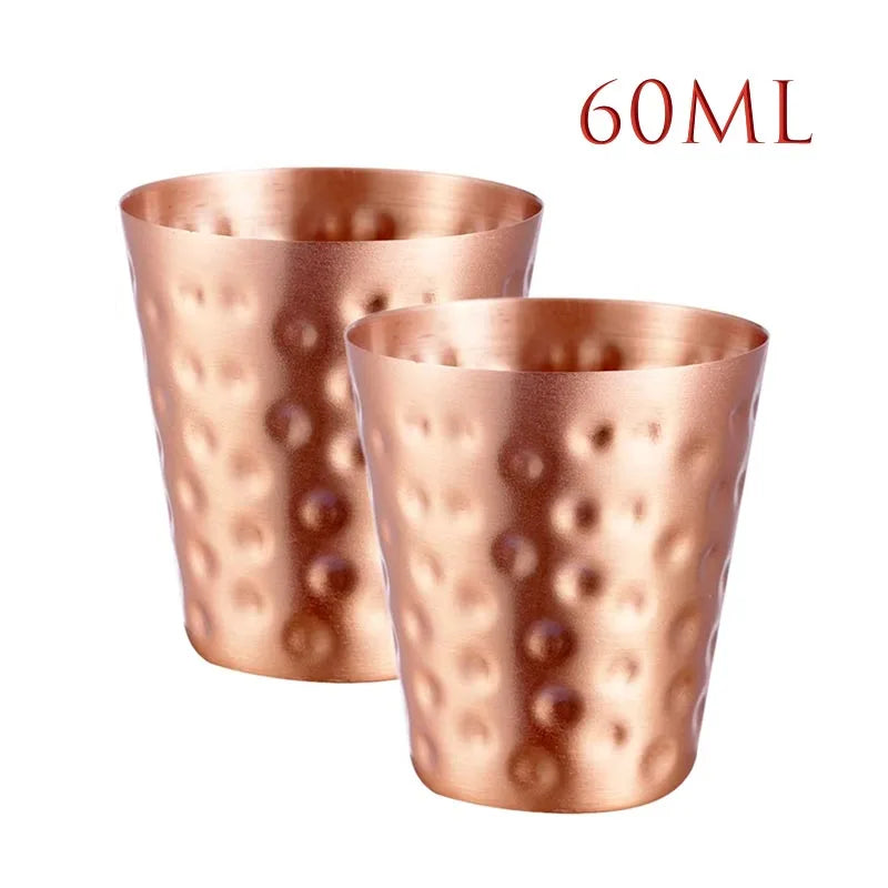 100% Pure Copper 2oz Moscow Mule Cups