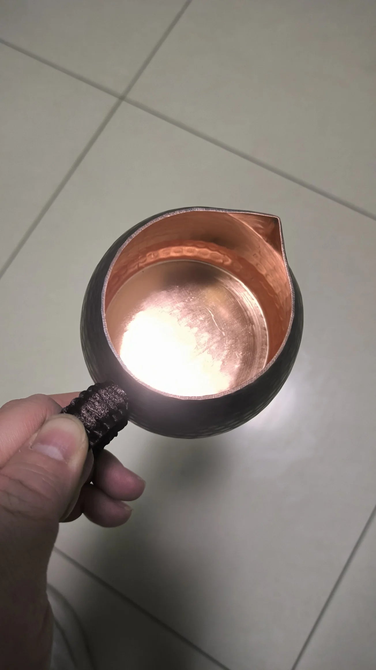 400ml Handmade Copper Cup – Thickened Design