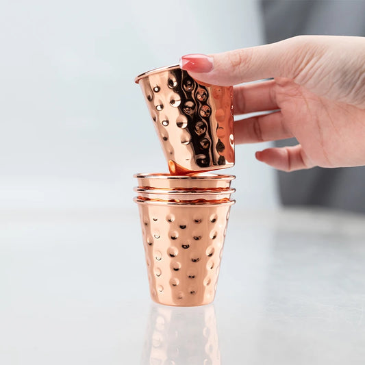 100% Pure Copper 2oz Moscow Mule Cups